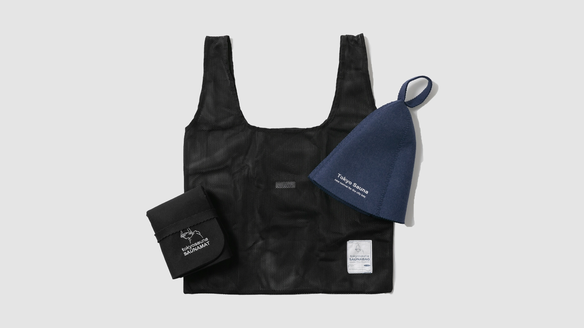 Sauna 3set(Navy Simple)